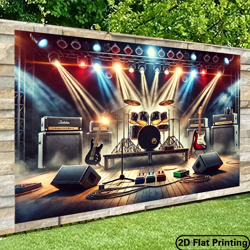 Photography Lighting And Backdrop - خلفية تصوير استوديو بتصميم حروف أبجدية