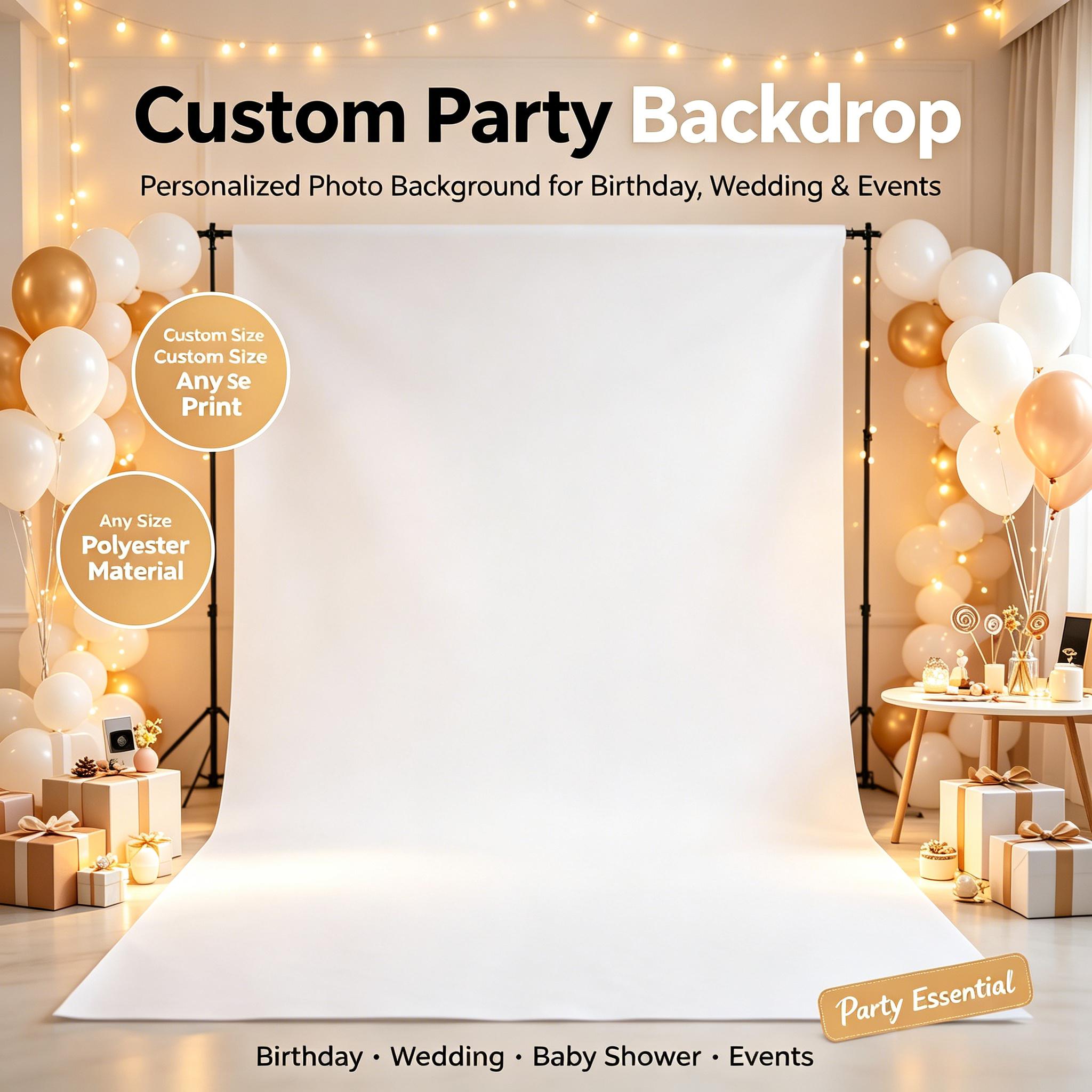 Photography Lighting Backdrop - خلفية صور مخصصة، لافتة حفلات شخصية