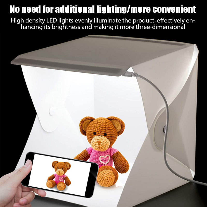 Photography Lighting And Backdrop - صندوق الضوء صندوق إضاءة صغير استوديو