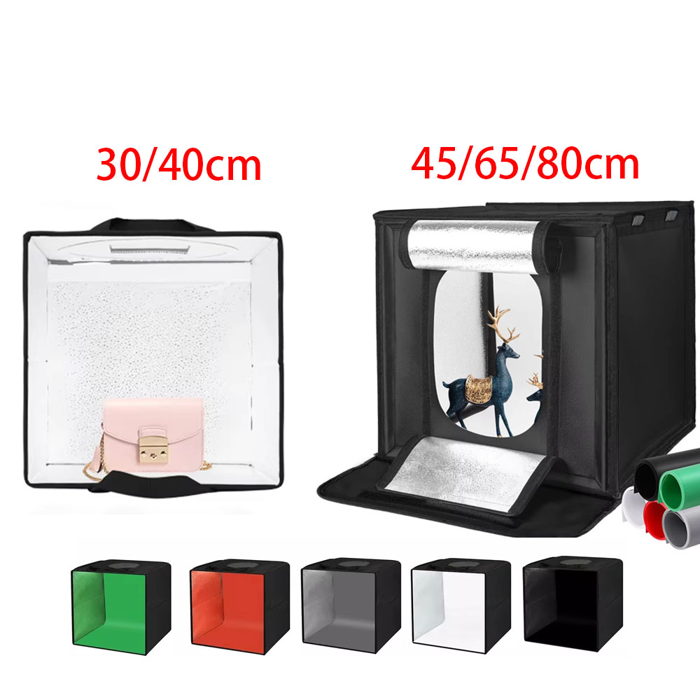Photography Lighting And Backdrop - 30/40/45 65 80 سنتيمتر التصوير خيمة