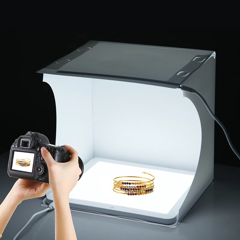 Photography Lighting And Backdrop - صندوق تصوير محمول 20 سم مع