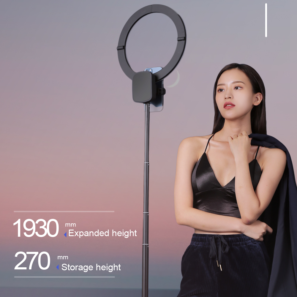 Photography Lighting For Indoor - ترايبود سيلفي محمول حلقة ضوء ،