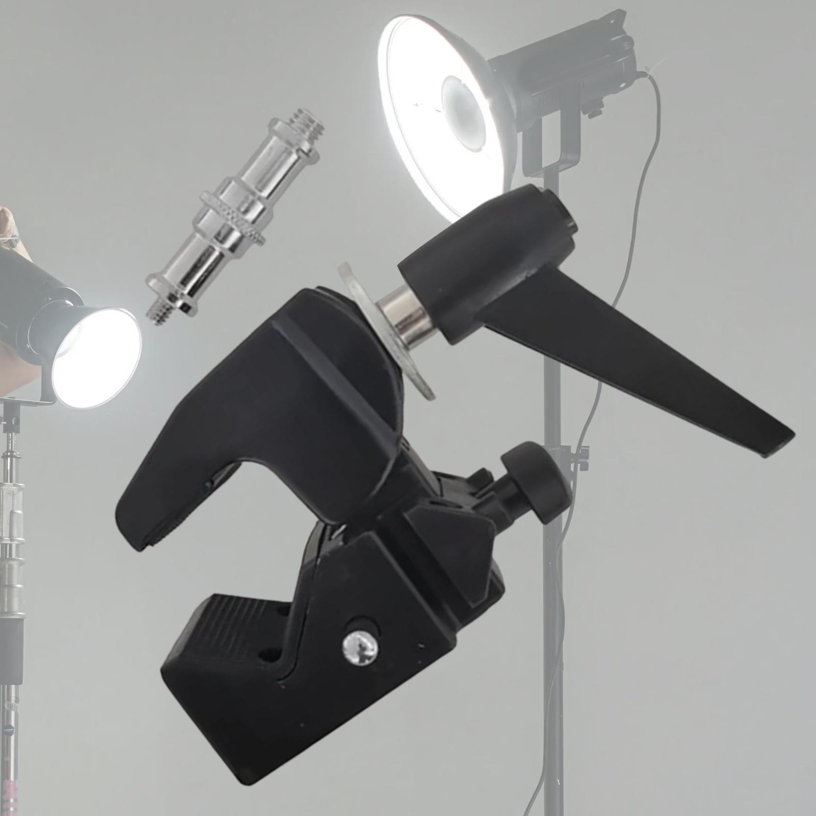 Photography Lighting Mounting Hardware - التصوير الفوتوغرافي ضوء المشبك سوبر المشبك