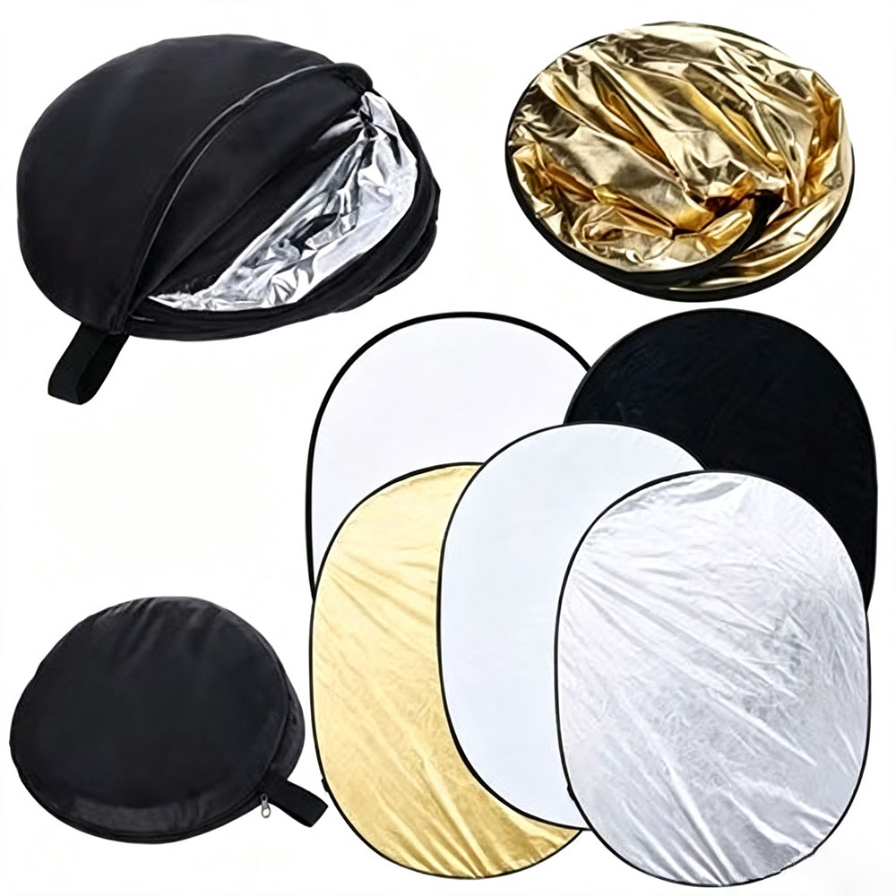 Photography Lighting Outdoor - عاكس ضوء محمول قابل للطي 5