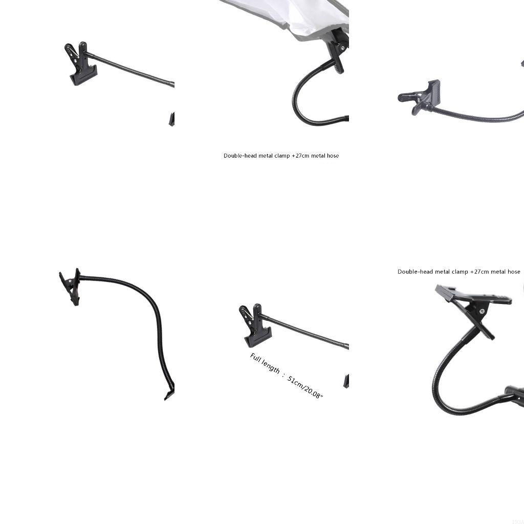 Reflector Arm Clamp - يتم توصيل المشابك القوية المزدوجة 193A