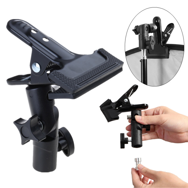 Reflector Arm Clamp - مشبك عاكس للضوء مع حامل وقاعدة