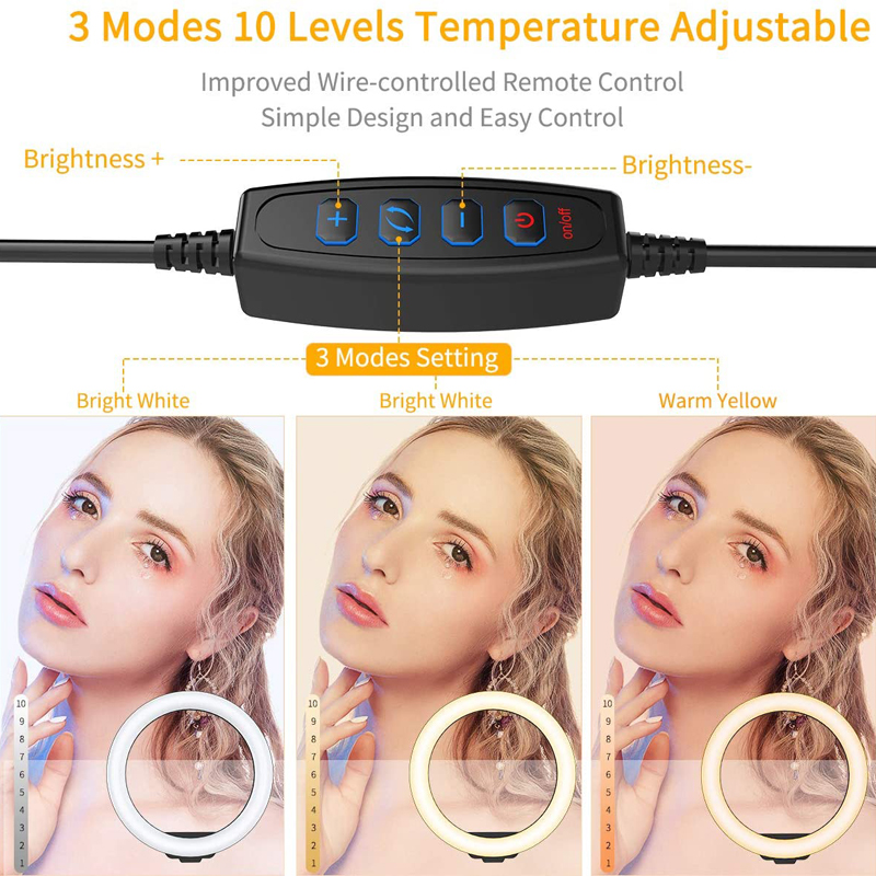 إضاءة حلقية للسيلفي بحجم 16/26 - مراجعة Photography Lighting Tool وسعره