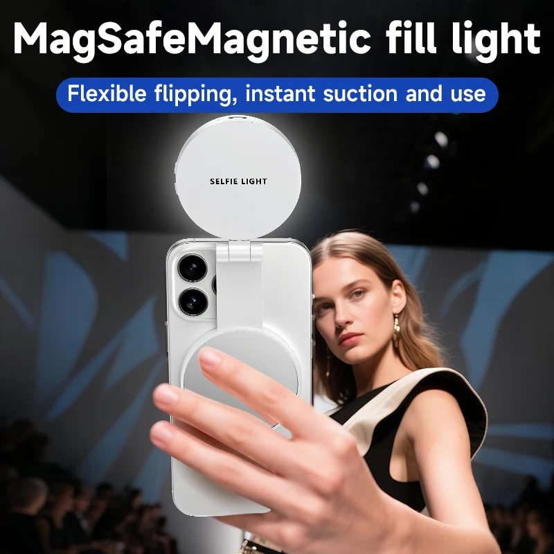 ضوء ملء سيلفي LED لهاتف Magsaf - مراجعة Photography And Videography Lighting وسعره