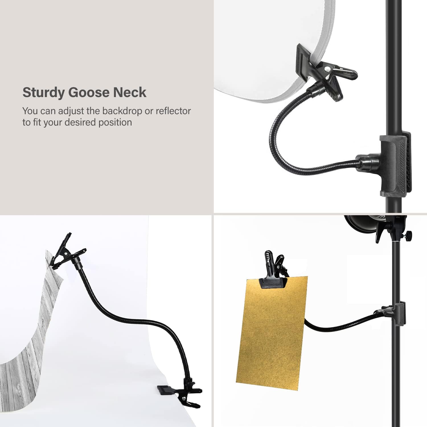 المشبك دعم الخلفية مع ذراع مرن - مراجعة Reflector Arm Clamp وسعره