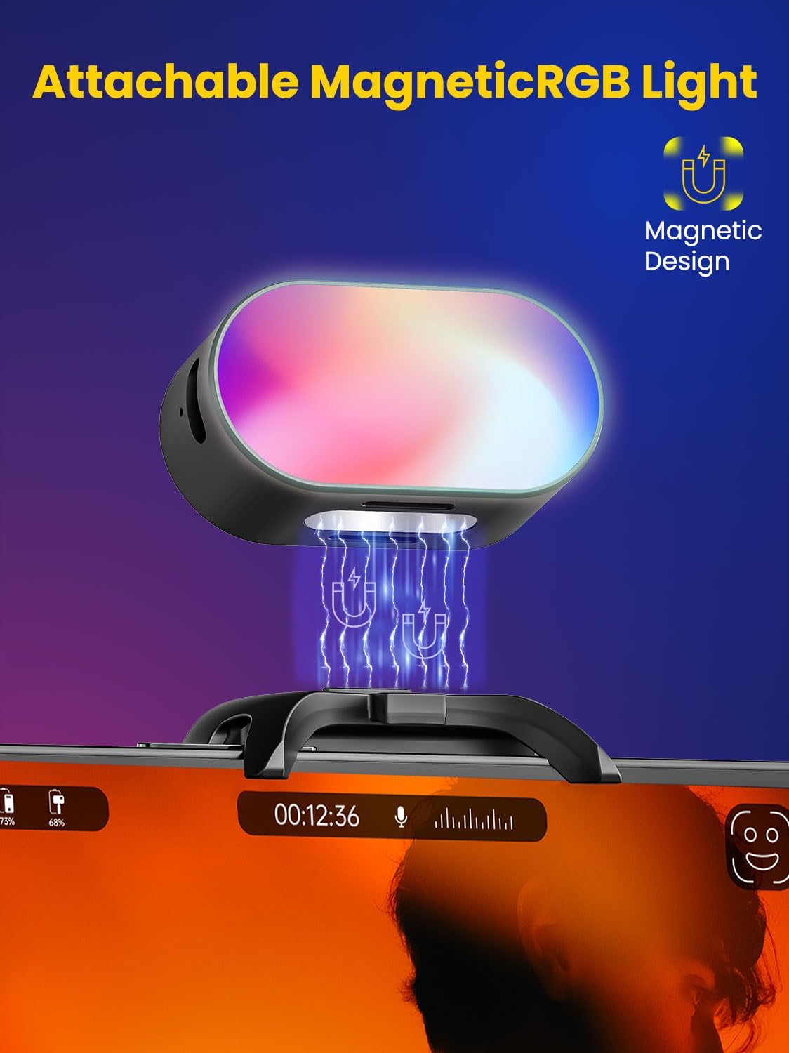 AOCHUAN Mini RGB المغناطيسي مل - مراجعة Photography And Videography Lighting وسعره