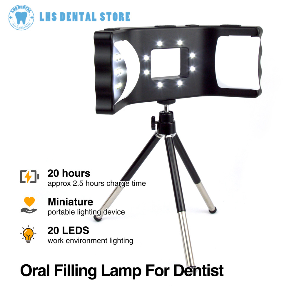 مصباح LED للتصوير الفموي للأسن - مراجعة Photography Lighting Tool وسعره