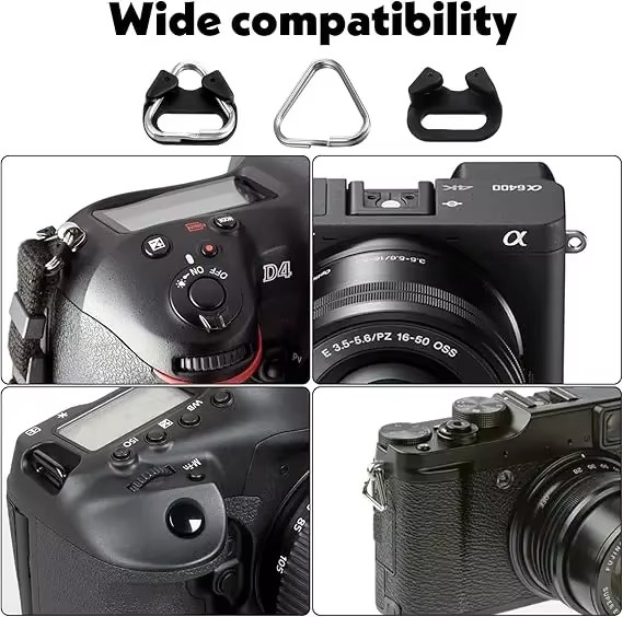 خطاف حزام الكاميرا، حلقة مثلثة - مراجعة Macro Photography Lighting Kit وسعره