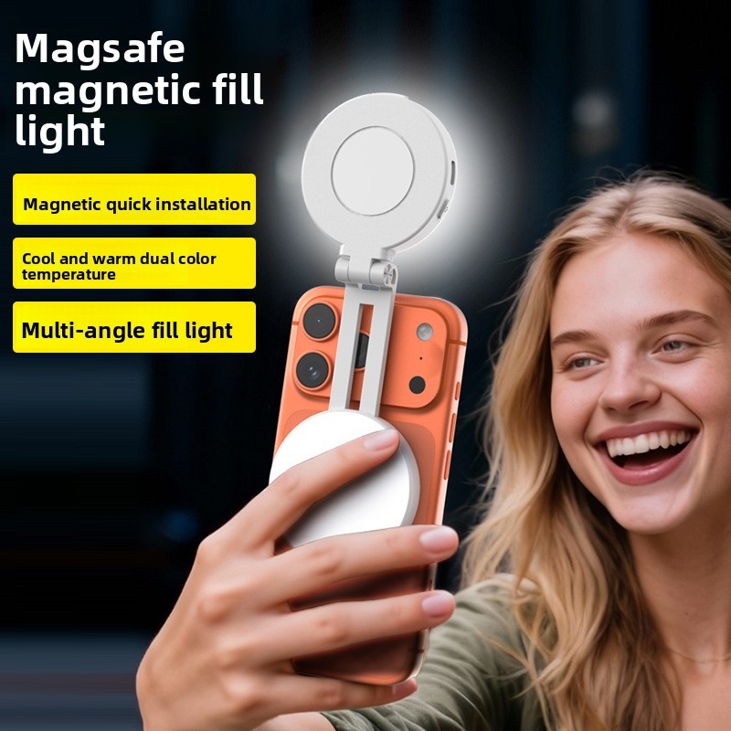 ضوء حلقي LED محمول للهاتف بتقن - مراجعة Photography Lighting Tool وسعره