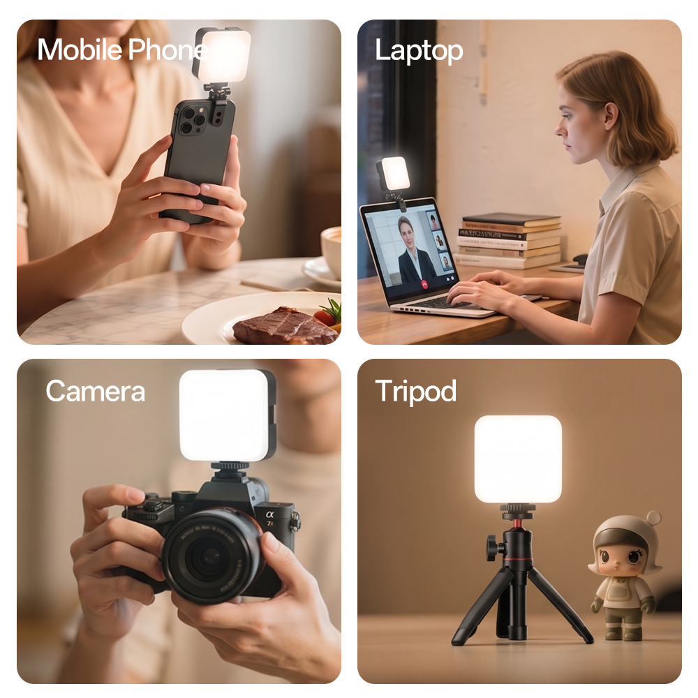 ضوء LED محمول صغير الحجم قابل  - مراجعة Photography And Videography Lighting وسعره