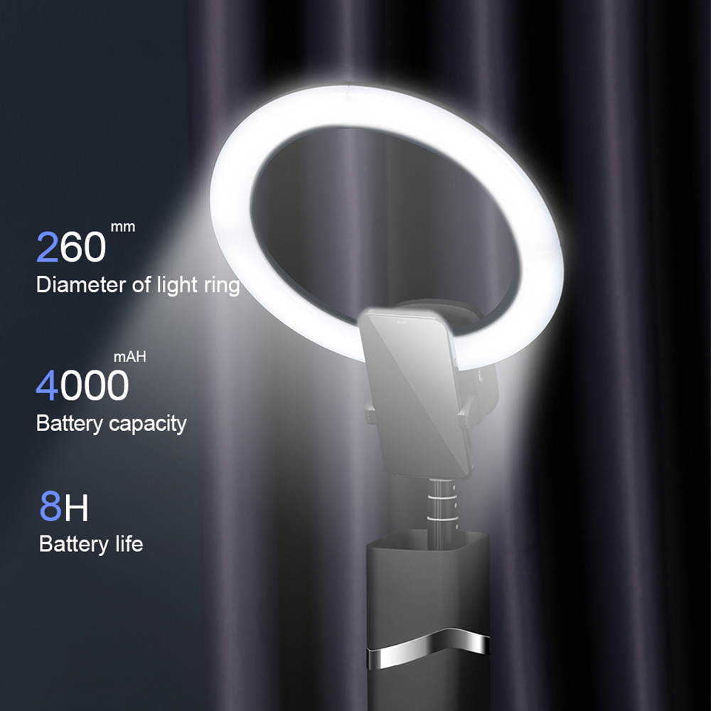 ترايبود سيلفي محمول حلقة ضوء ، - مراجعة Photography Lighting For Indoor وسعره