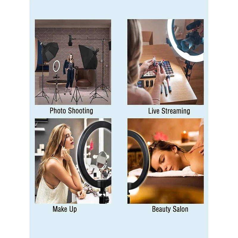 ضوء حلقي من ديسيونتال مقاس 26  - مراجعة Photography And Videography Lighting وسعره