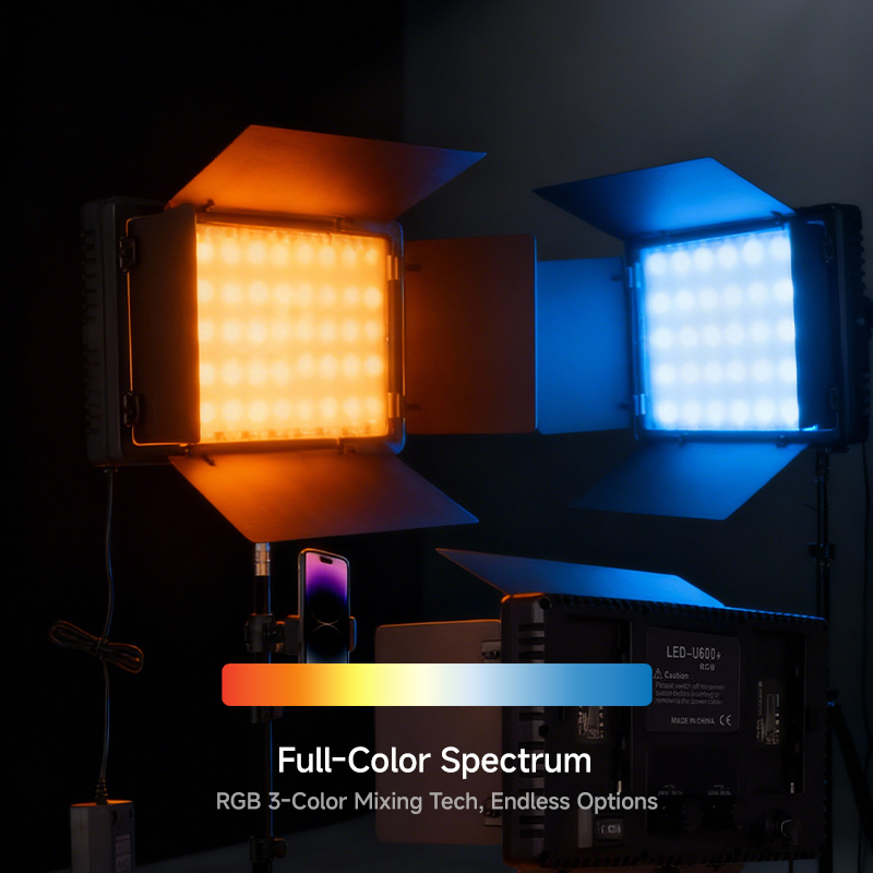 ضوء LED U600 للتصوير الفوتوغرا - مراجعة Photography Lighting For Indoor وسعره