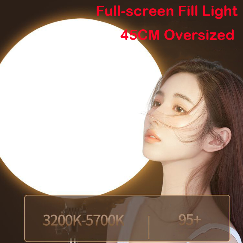 45 سنتيمتر كبيرة الحجم LED الف - مراجعة Iris Photography Led Lighting Pack وسعره