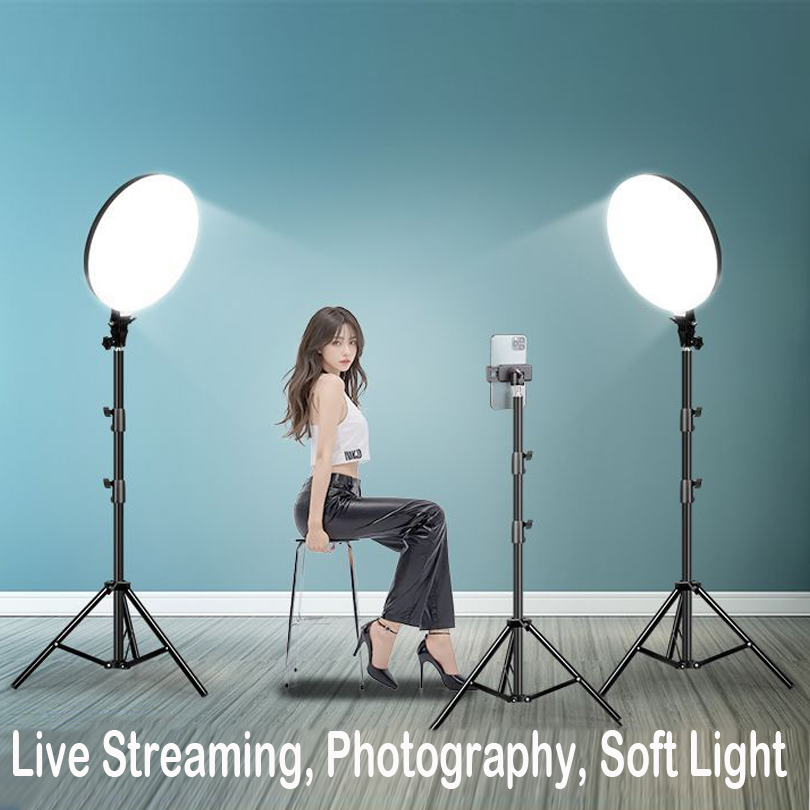 45 سنتيمتر كبيرة الحجم LED الف - مراجعة Iris Photography Led Lighting Pack وسعره