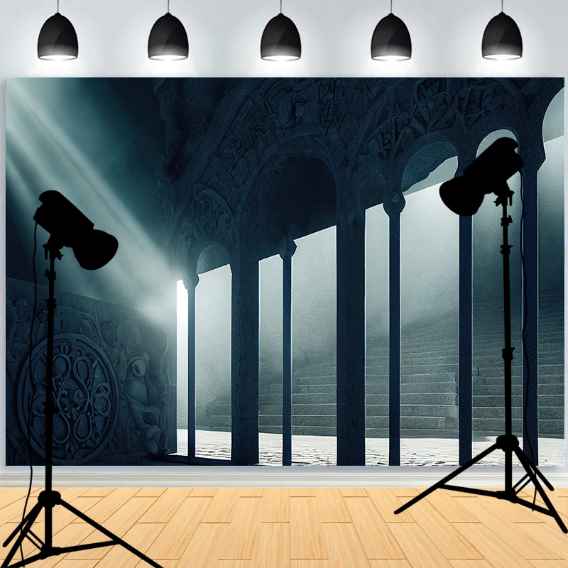 خلفية تصوير داخلية للمسرح بألو - مراجعة Photography Lighting For Indoor وسعره