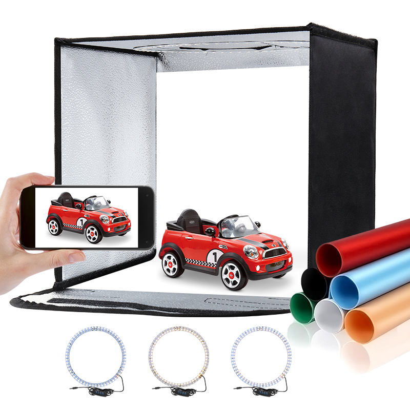 11.8x11.8 بوصة أضعاف صور إضاءة - مراجعة Photography Lighting And Backdrop وسعره