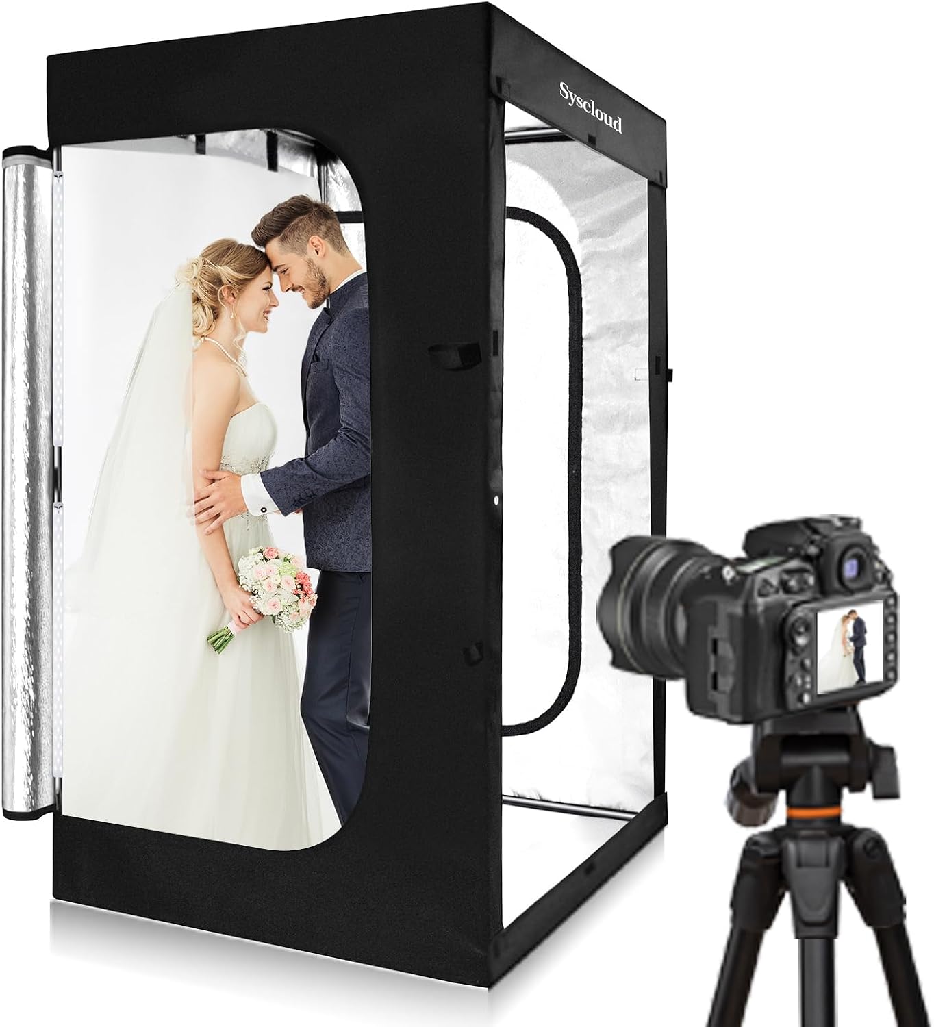 خيمة إضاءة LED قابلة للتعتيم ل - مراجعة Photography Lighting And Backdrop وسعره