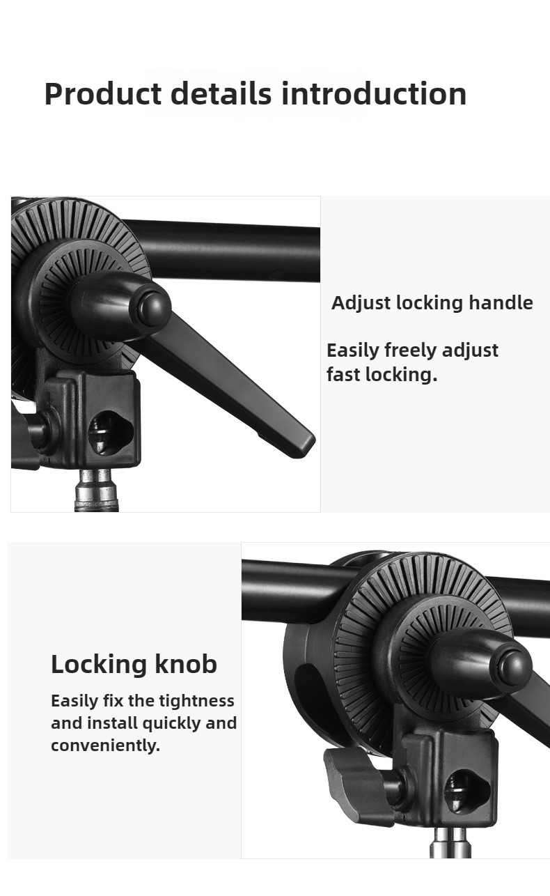 قطب المزدوج رئيس قبضة حامل قوس - مراجعة Reflector Arm Clamp وسعره