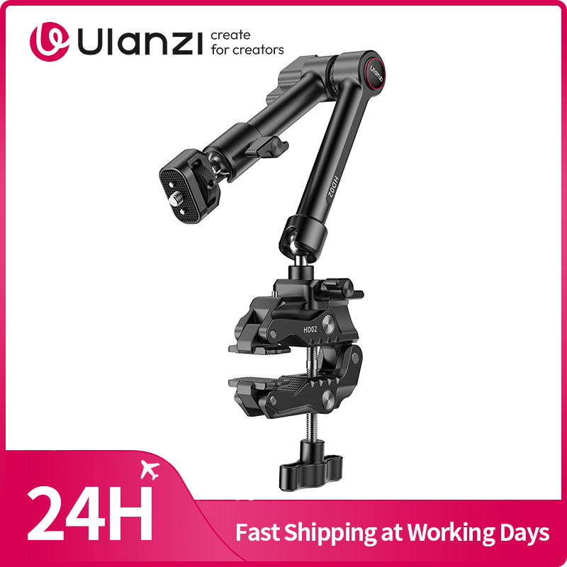 Ulanzi HD02 ماجيك آرم كيت 10 ب - مراجعة Photography Video Lighting Kit With Adjustable Tripod Stand وسعره