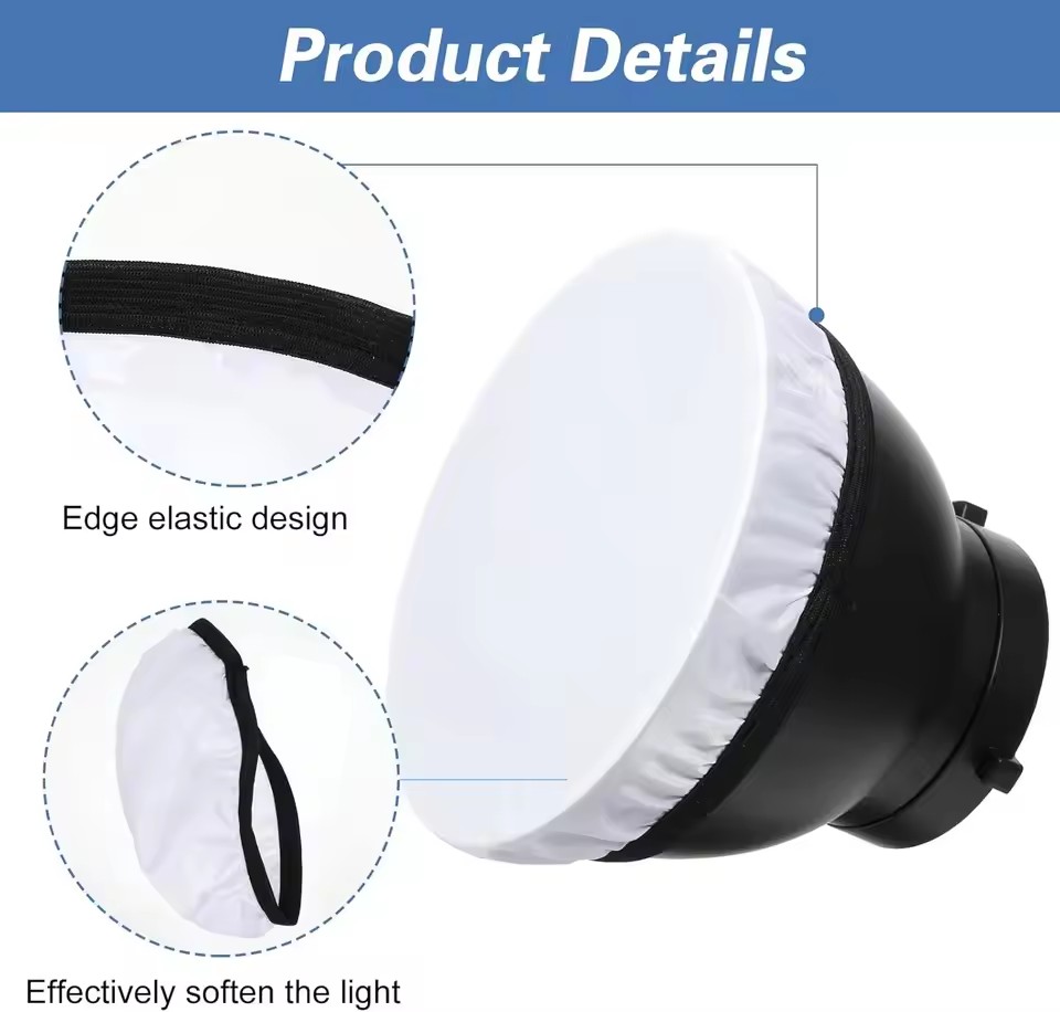 1/3/5/10 قطع قماش ناشر ضوء ناع - مراجعة Macro Photography Lighting Kit وسعره
