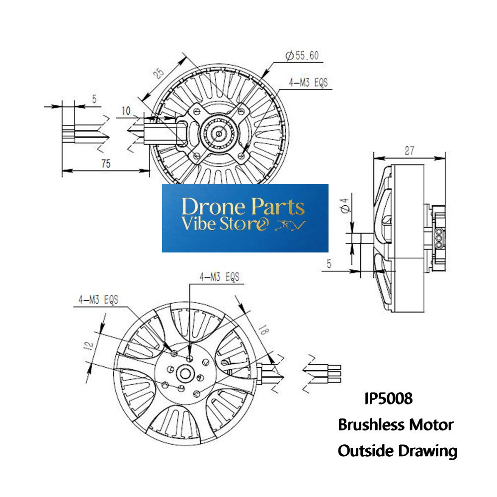 محرك بدون فرشاة DParts1IP5008  - مراجعة Photography Lighting Composition وسعره