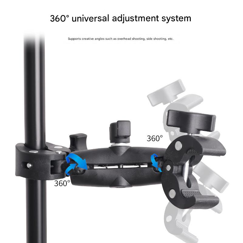 حامل كاميرا بمشبك مزدوج فائق م - مراجعة Reflector Arm Clamp وسعره