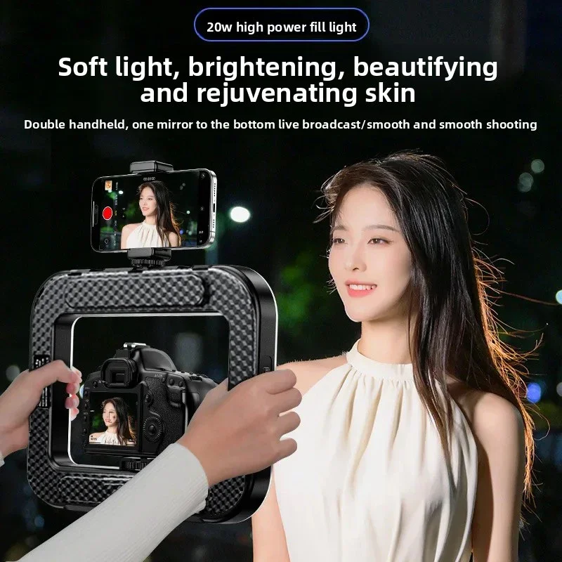 ضوء LED حلقي محمول باليد جديد  - مراجعة Photography Lighting Tool وسعره